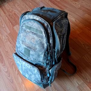 US National Guard Digital Green Camo Military Backpack